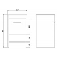 Seattle 515 Cabinet Dark