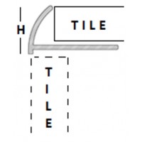 Aluminium Round Edge