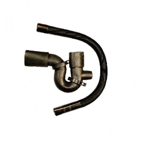 Bath Trap and Overflow Blk 40mm