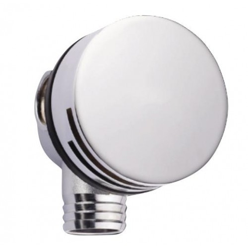 Round Nikki Spout and Overflow - Chrome