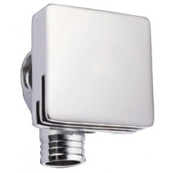 Square Nikki Spout and Overflow - Chrome