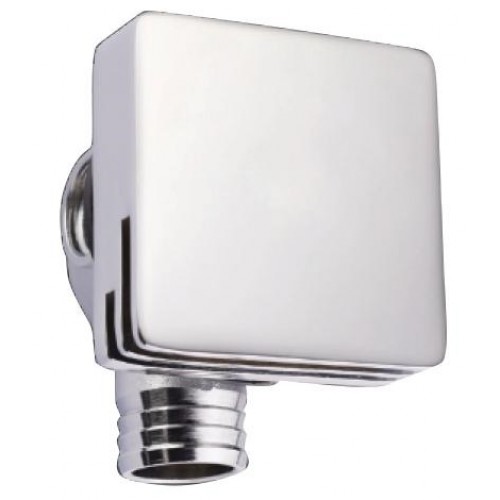 Square Nikki Spout and Overflow - Chrome