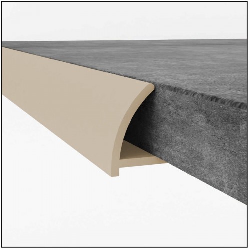 PVC Edge Trim - Capuccino 9mm x 2.4m