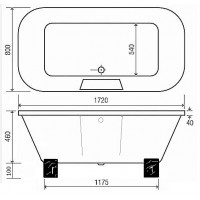 Quebec Free-Standing Bath