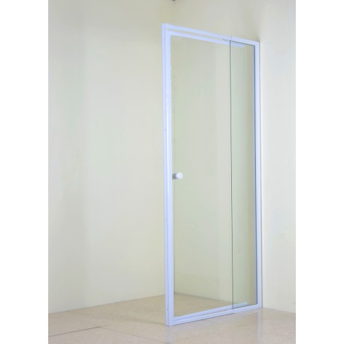 White Extendable Pivot Door 800-1020