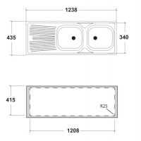 Frasa Proline 80 D Kitchen Sink