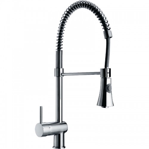 Braddan Sink Mixer High Rise Spring