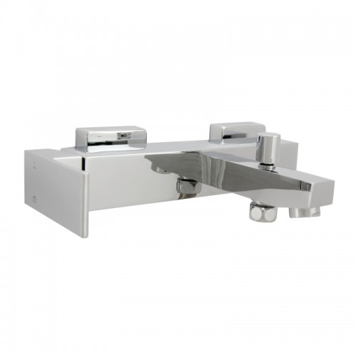 Statute Bold Bath Mixer With Hand Shower