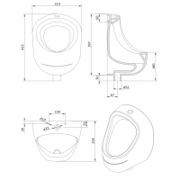 Sanindusa Urinal Ria